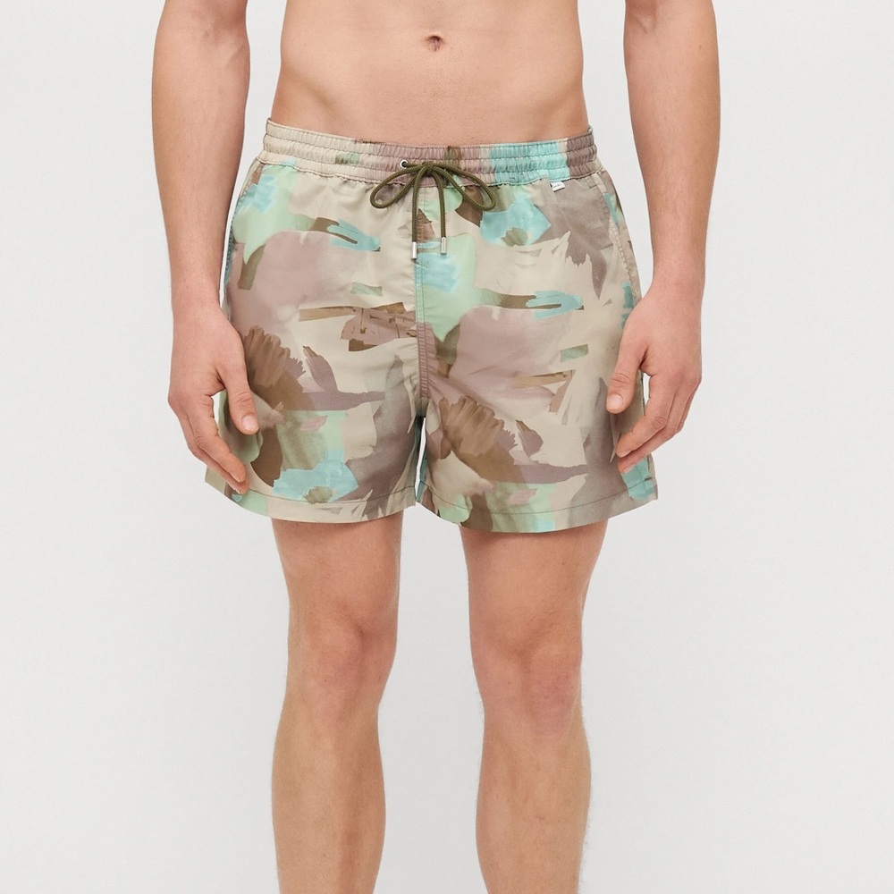 Paul smith Men's Camouflage abstract Swim Shorts